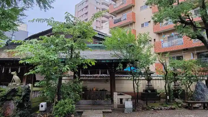 小野照崎神社の手水舎