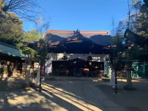 渋谷氷川神社の本殿・本堂