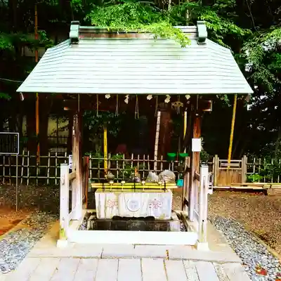 市谷亀岡八幡宮の手水舎