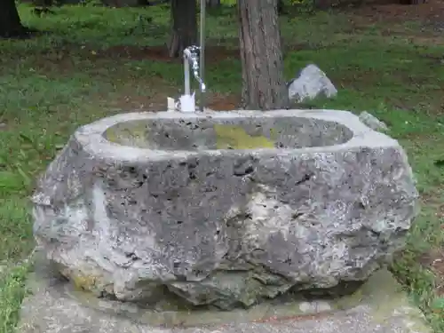 富武士神社の手水