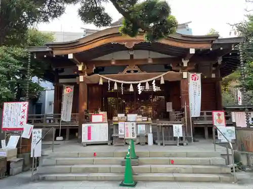 鳩森八幡神社の本殿・本堂