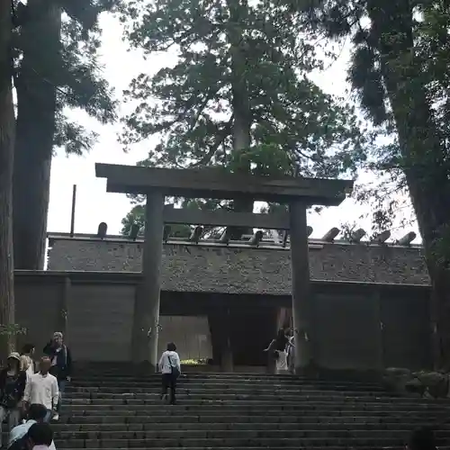 伊勢神宮内宮（皇大神宮）の鳥居