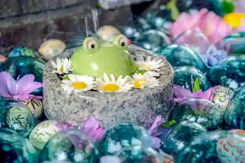 尻岸内八幡神社の手水舎