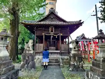 加納八幡神社の本殿・本堂