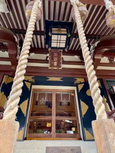 諏訪神社の本殿・本堂