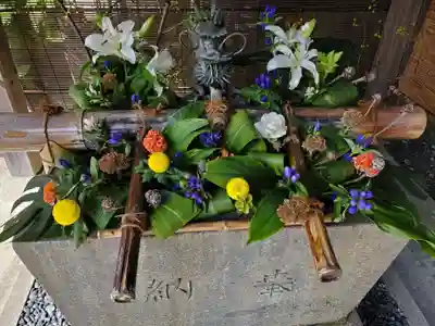 國魂神社の手水舎