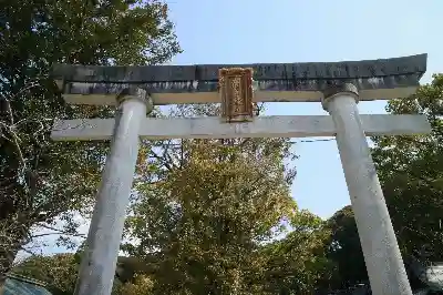 闘鶏神社の鳥居