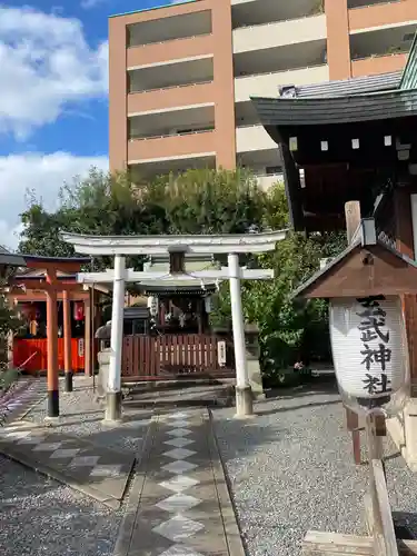 玄武神社の鳥居