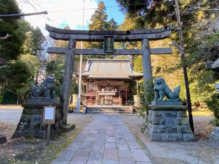 今市瀧尾神社の鳥居