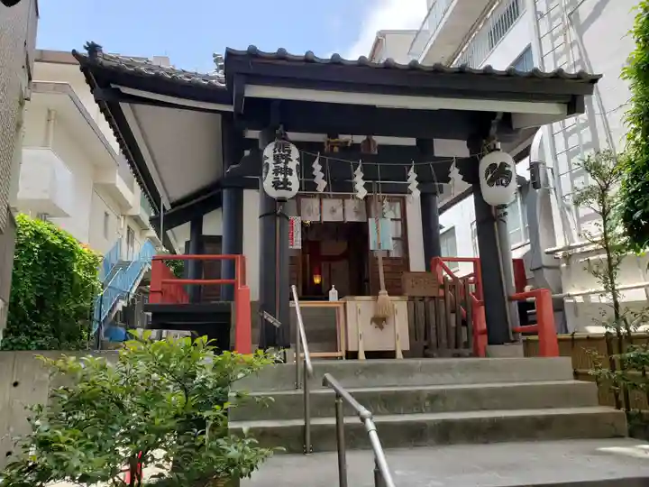 飯倉熊野神社の本殿・本堂
