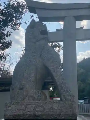 車折神社の狛犬