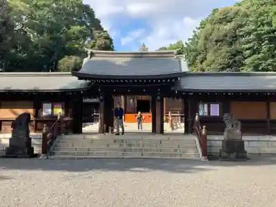 井草八幡宮の山門・神門