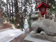 御賀八幡神社の狛犬