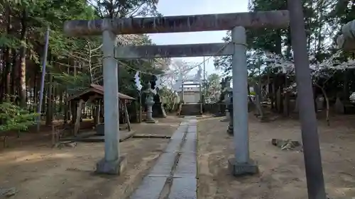 椿ノ海　水神社の鳥居