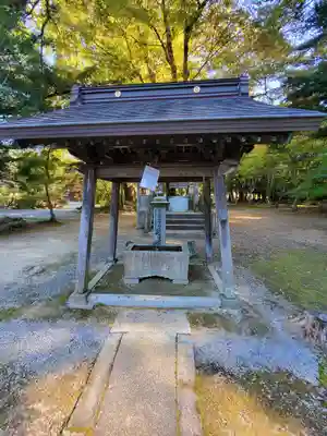元三大師安楽寺の手水舎