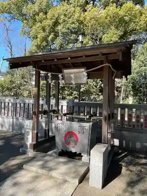 熊野神社の手水舎