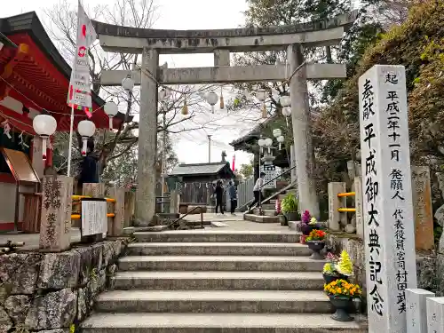 阿賀神社の鳥居