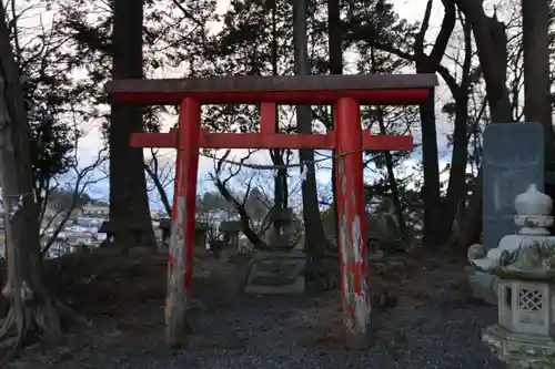 阿久津「田村神社」（郡山市阿久津町）旧社名：伊豆箱根三嶋三社の末社