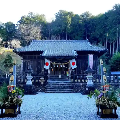 蜂前神社の本殿