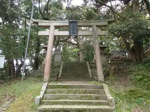 出水神社の鳥居