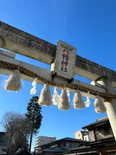 川越八幡宮の鳥居