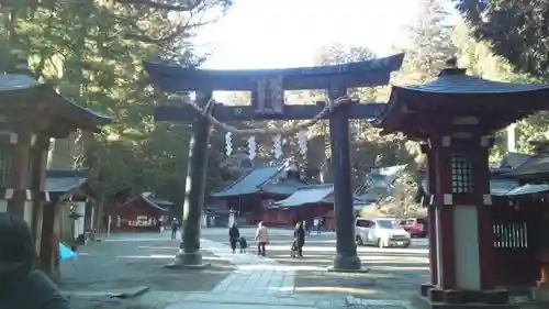 日光二荒山神社の鳥居