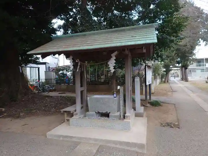 天照神社の手水舎