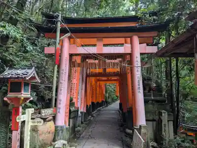 伏見稲荷大社　御膳谷奉拝所(京都府)