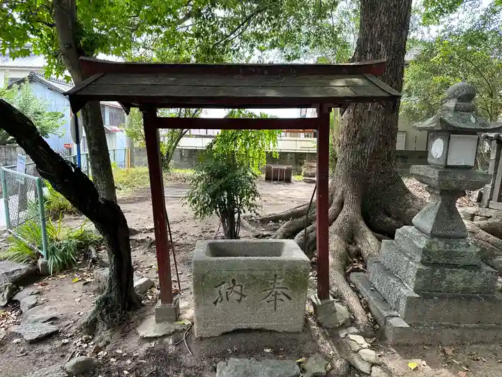 菅原神社の手水舎