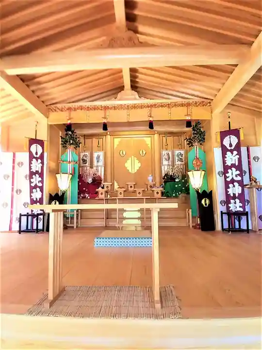 新北神社の本殿・本堂