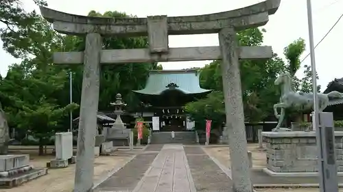 三津厳島神社の鳥居