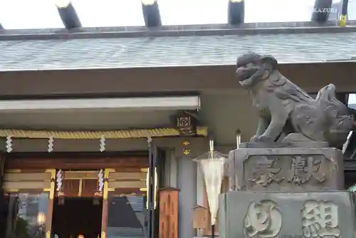 芝大神宮の狛犬