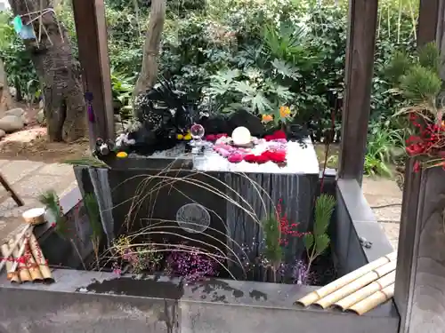 法輪寺の手水舎