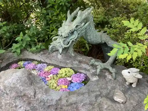 三輪神社の手水舎