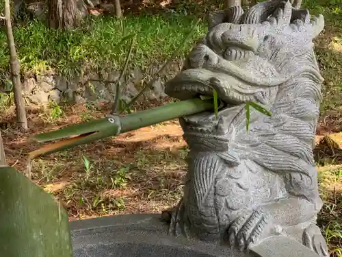 須山浅間神社の手水