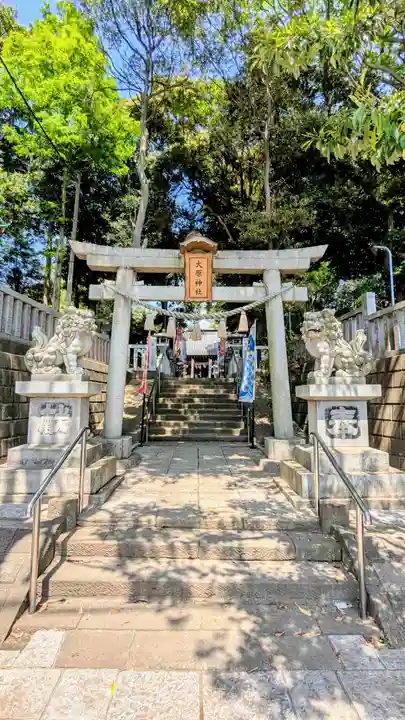 大宮・大原神社の鳥居