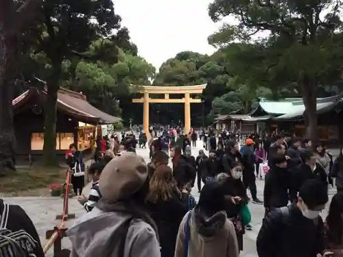 明治神宮の鳥居