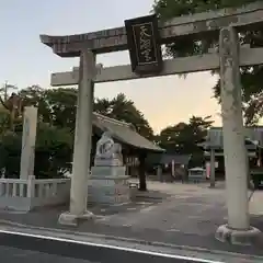 白潟天満宮の鳥居