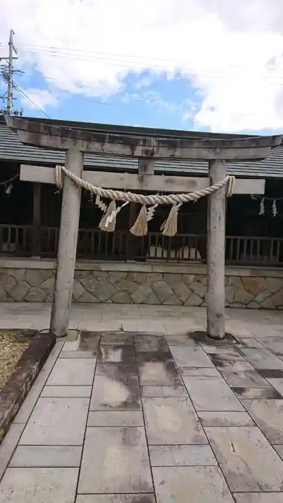 徳王稲荷社・金刀比羅社の鳥居