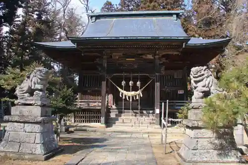 田村神社の本殿・本堂