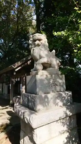 日吉神社の狛犬