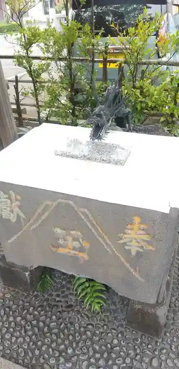 亀戸浅間神社の手水舎