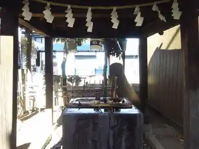 高砂八幡神社の手水舎