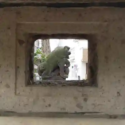 山王稲穂神社の狛犬