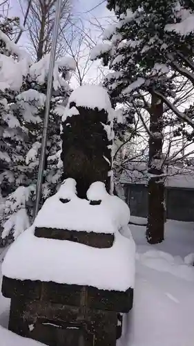 篠路神社の狛犬