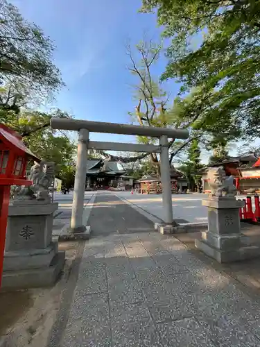 上野総社神社の鳥居