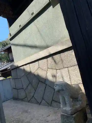 恵美須神社の狛犬