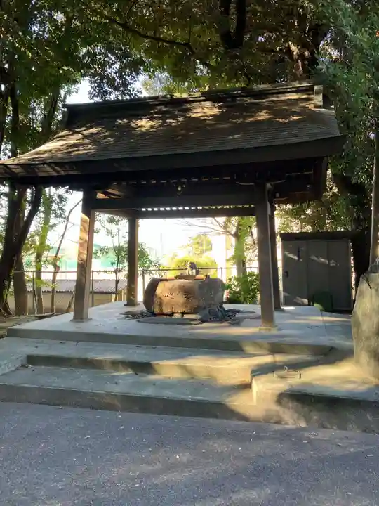 両社宮神社(宮町)の手水舎