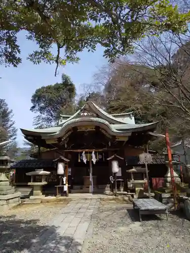 粟田神社の本殿・本堂