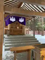 開拓神社の本殿